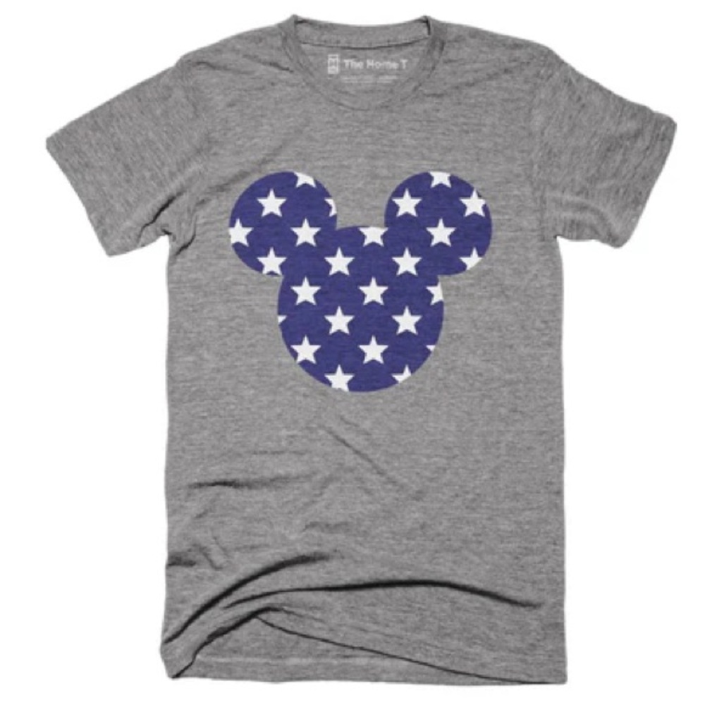 Home T-Stars Limited Edition Mouse Silhouette Tee – Made in USA 🇺🇸⭐️‎